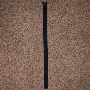 CSG Black Silver 27 inch Zipper